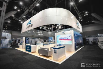 Austal Exhibition Stand at PACIFIC 2019