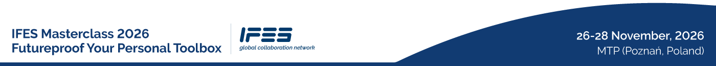 IFES Masterclass: Futureproof Your Personal Toolbox MTP (Poznań, Poland) 26-28 November, 2026